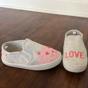 Carter’s Toddler Girls’ Casual Love Sneaker